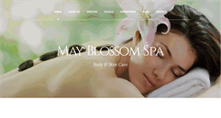 Desktop Screenshot of mayblossomspa.com